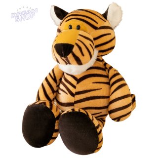 Pluszowa Maskotka Przytulanka Tygrys Pomarańczowy W Paski 23cm