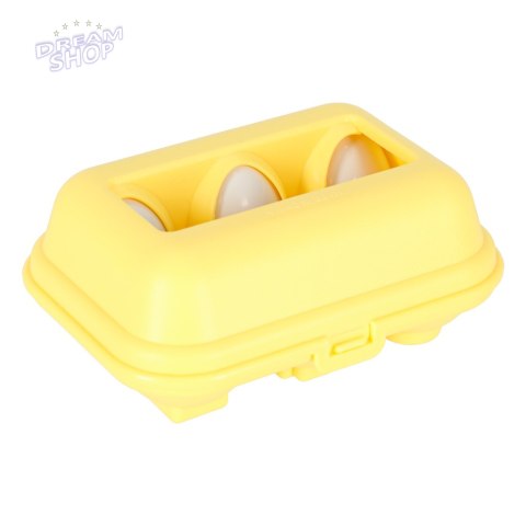 Układanka edukacyjna sorter dopasuj kształty jajka montessori owoce warzywa 6szt Układanka edukacyjna sorter dopasuj kształty jajka montessori owoce warzywa 6szt