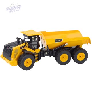 Wywrotka Transporter Zdalnie Sterowana RC Dźwięki 9CH 2.4G Żółta