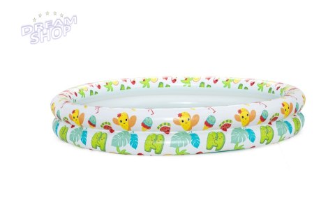 Zestaw Dmuchany Basen 3w1 Piłka Koło 122 x 20 cm Bestway 51124 Zestaw Dmuchany Basen 3w1 Piłka Koło 122 x 20 cm Bestway 51124