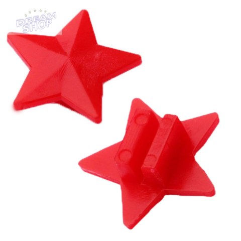 Zestaw Koraliki Na Szprychy Do Roweru Gwiazdki Kolorowe 2cm 35szt Zestaw Koraliki Na Szprychy Do Roweru Gwiazdki Kolorowe 2cm 35szt