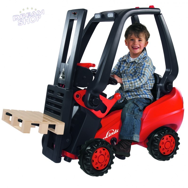 BIG Wózek Widłowy Na Pedały Linde Forklift BIG Wózek Widłowy Na Pedały Linde Forklift