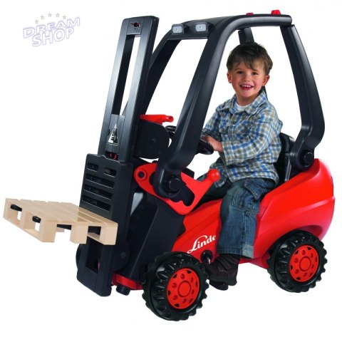 BIG Wózek Widłowy Na Pedały Linde Forklift BIG Wózek Widłowy Na Pedały Linde Forklift