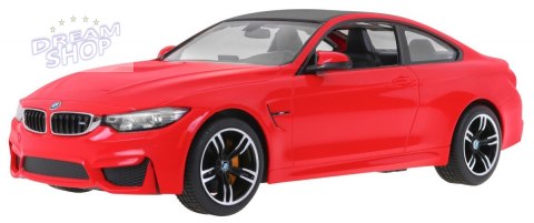 BMW M4 Coupe czerwony RASTAR model 1:14 Zdalnie sterowane auto + pilot 2,4 GHz BMW M4 Coupe czerwony RASTAR model 1:14 Zdalnie sterowane auto + pilot 2,4 GHz