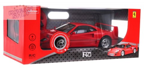 Ferrari F40 RASTAR model 1:14 Zdalnie sterowane auto + pilot 2,4 GHz Ferrari F40 RASTAR model 1:14 Zdalnie sterowane auto + pilot 2,4 GHz