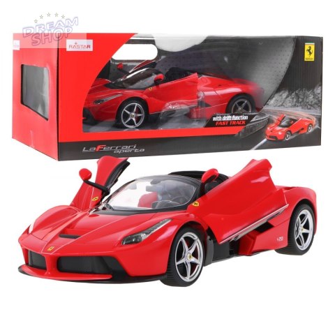 Ferrari LaFerrari Aperta czerwone RASTAR model 1:14 Zdalnie sterowane auto + pilot 2,4 GHz Ferrari LaFerrari Aperta czerwone RASTAR model 1:14 Zdalnie sterowane auto + pilot 2,4 GHz