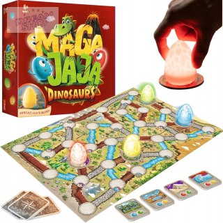 Gra rodzinna planszowa towarzyska Magajaja Dinosaurs 6+ Trefl 02281