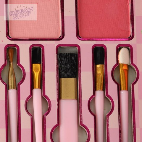 Kuferek zestaw kosmetyków do makijażu i paznokci makeup kosmetyki cienie lakiery szuflady syrenka Kuferek zestaw kosmetyków do makijażu i paznokci makeup kosmetyki cienie lakiery szuflady syrenka