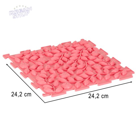 Mata sensoryczna puzzle montessori do masażu stóp 8 elementów pastelowe Mata sensoryczna puzzle montessori do masażu stóp 8 elementów pastelowe