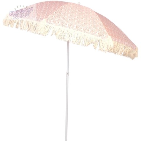 PARASOL PLAŻOWO OGRODOWY Z FRĘDZLAMI 174CM CZERWONY PARASOL PLAŻOWO OGRODOWY Z FRĘDZLAMI 174CM CZERWONY