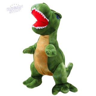 Pluszowa Maskotka Przytulanka Dinozaur Z Teksturą Skóry Zielony 45cm
