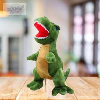 Pluszowa Maskotka Przytulanka Dinozaur Z Teksturą Skóry Zielony 45cm