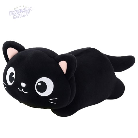 Pluszowa Maskotka Przytulanka Kot Duże Oczy Czarny 45cm Pluszowa Maskotka Przytulanka Kot Duże Oczy Czarny 45cm