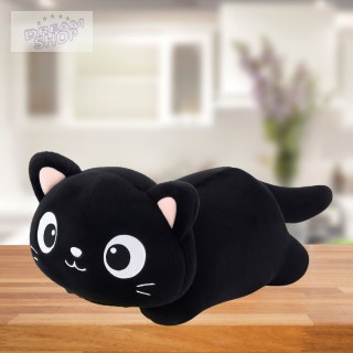 Pluszowa Maskotka Przytulanka Kot Duże Oczy Czarny 45cm