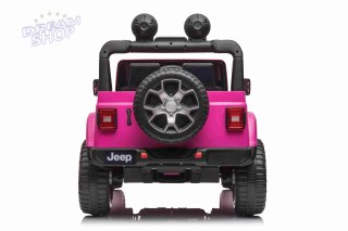 Pojazd Jeep Wrangler Rubicon Różowy