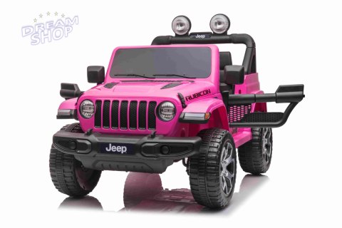 Pojazd Jeep Wrangler Rubicon Różowy
