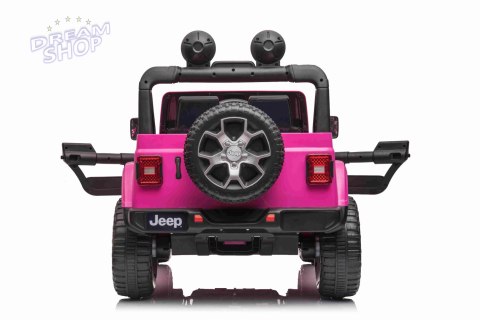 Pojazd Jeep Wrangler Rubicon Różowy