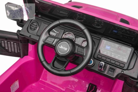 Pojazd Jeep Wrangler Rubicon Różowy