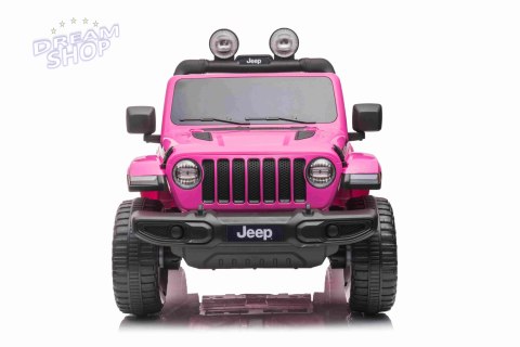 Pojazd Jeep Wrangler Rubicon Różowy
