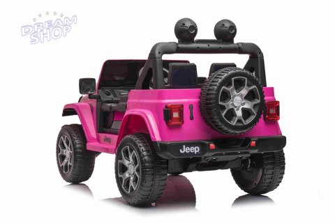 Pojazd Jeep Wrangler Rubicon Różowy