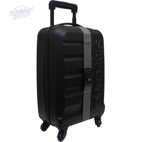 UNIWERSALNY PAS ZABEZPIECZAJĄCY DO WALIZKI SPINAJĄCY 180x5CM NA SZYFR PROWORLD SZARY UNIWERSALNY PAS ZABEZPIECZAJĄCY DO WALIZKI SPINAJĄCY 180x5CM NA SZYFR PROWORLD SZARY