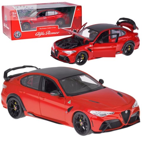 Auto Alfa Romeo Giulia GTAm Quadrifoglio Model Kolekcjonerski 1:18 ZA5991