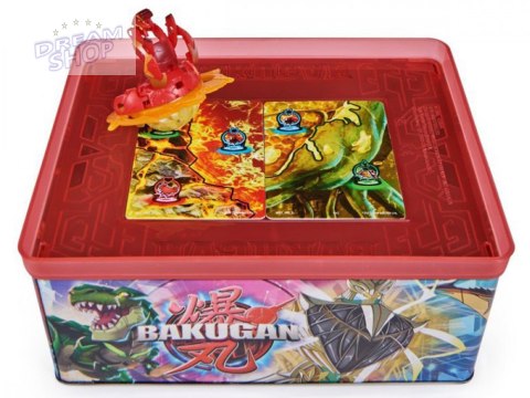 Bakugan-puszka kolekcjonerska z figurkami i kartami ZA5994 Bakugan-puszka kolekcjonerska z figurkami i kartami ZA5994