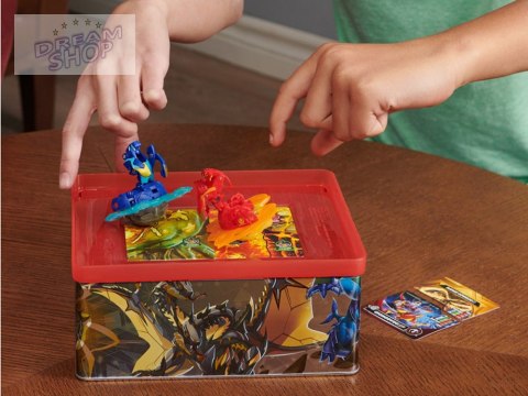 Bakugan-puszka kolekcjonerska z figurkami i kartami ZA5994 Bakugan-puszka kolekcjonerska z figurkami i kartami ZA5994