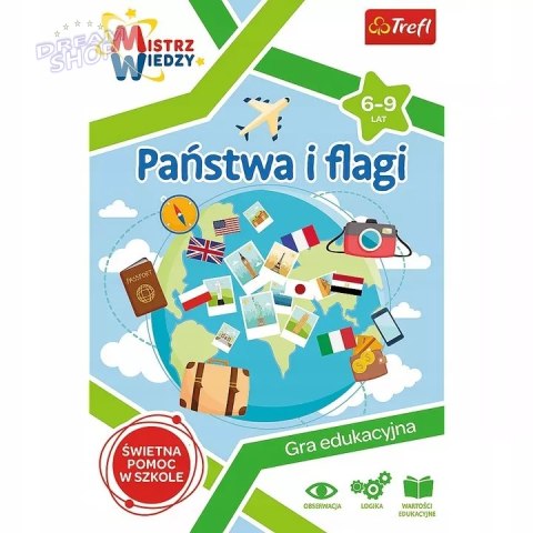 Gra planszowa Państwa i flagi Trefl 01953