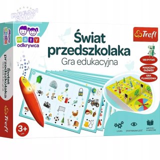 Gra planszowa edukacyjna Świat Przedszkolaka magiczny ołówek Trefl 02112