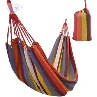 HAMAK OGRODOWY 1 OSOBOWY 200x80CM Z POKROWCEM 1064000
