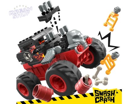 Hot Wheels Monster truck kaskaderskie klocki 151ele auto + rampa ZA5996 Hot Wheels Monster truck kaskaderskie klocki 151ele auto + rampa ZA5996