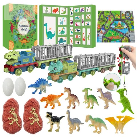 Kalendarz Adwentowy Dla Dzieci Dinozaury Figurki Akcesoria Kalendarz Adwentowy Dla Dzieci Dinozaury Figurki Akcesoria