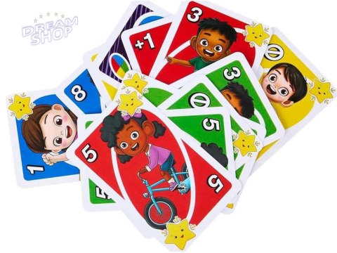 Karty do gry UNO Junior Move Gra karciana dla dzieci GR0776 Karty do gry UNO Junior Move Gra karciana dla dzieci GR0776
