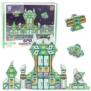 Klocki Magnetyczne Kosmos Stacja Kosmiczna 4D 108el