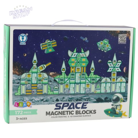 Klocki Magnetyczne Kosmos Stacja Kosmiczna 4D 172el Klocki Magnetyczne Kosmos Stacja Kosmiczna 4D 172el