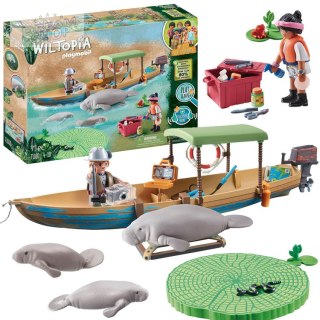 Klocki Playmobil 71010 Wycieczka łodzią -Wiltopia. Zestaw 71 elem. ZA5997