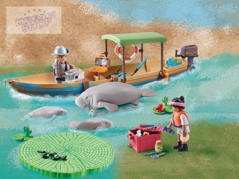 Klocki Playmobil 71010 Wycieczka łodzią -Wiltopia. Zestaw 71 elem. ZA5997