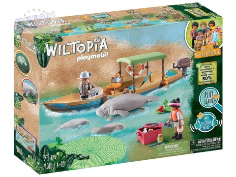 Klocki Playmobil 71010 Wycieczka łodzią -Wiltopia. Zestaw 71 elem. ZA5997