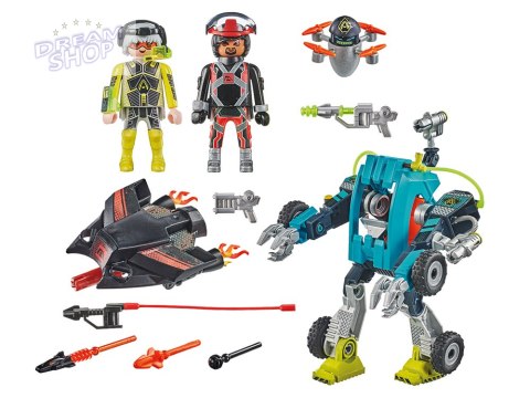 Klocki Playmobil 71578 Robot kontra Szybowiec Zestaw 96 elem ZA5993 Klocki Playmobil 71578 Robot kontra Szybowiec Zestaw 96 elem ZA5993