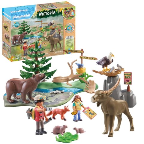 Klocki Playmobill 71403 Zwierzęta Ameryki Północnej. Zestaw 54elem/ ZA5999 Klocki Playmobill 71403 Zwierzęta Ameryki Północnej. Zestaw 54elem/ ZA5999