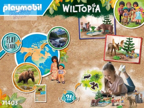 Klocki Playmobill 71403 Zwierzęta Ameryki Północnej. Zestaw 54elem/ ZA5999 Klocki Playmobill 71403 Zwierzęta Ameryki Północnej. Zestaw 54elem/ ZA5999