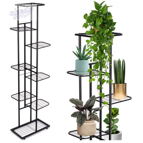 Kwietnik metalowy NEST czarny