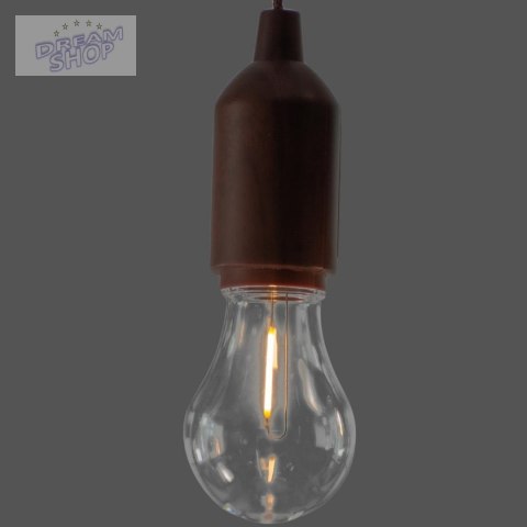 LAMPA ŻARÓWKA KEMPINGOWA TURYSTYCZNA NA BATERIE REDCLIFFS WZÓR 1
