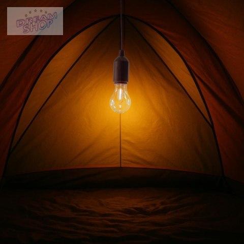 LAMPA ŻARÓWKA KEMPINGOWA TURYSTYCZNA NA BATERIE REDCLIFFS WZÓR 1