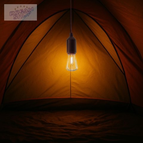 LAMPA ŻARÓWKA KEMPINGOWA TURYSTYCZNA NA BATERIE REDCLIFFS WZÓR 2