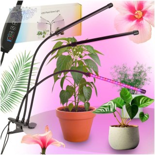 Lampa do roślin LED uprawy wzrostu panel 3 żarówki