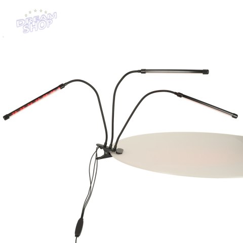 Lampa do roślin LED uprawy wzrostu panel 3 żarówki Lampa do roślin LED uprawy wzrostu panel 3 żarówki
