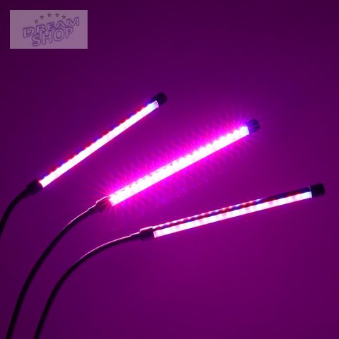 Lampa do roślin LED uprawy wzrostu panel 3 żarówki Lampa do roślin LED uprawy wzrostu panel 3 żarówki