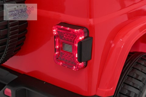 Pojazd Jeep Wrangler Rubicon Czerwony Pojazd Jeep Wrangler Rubicon Czerwony